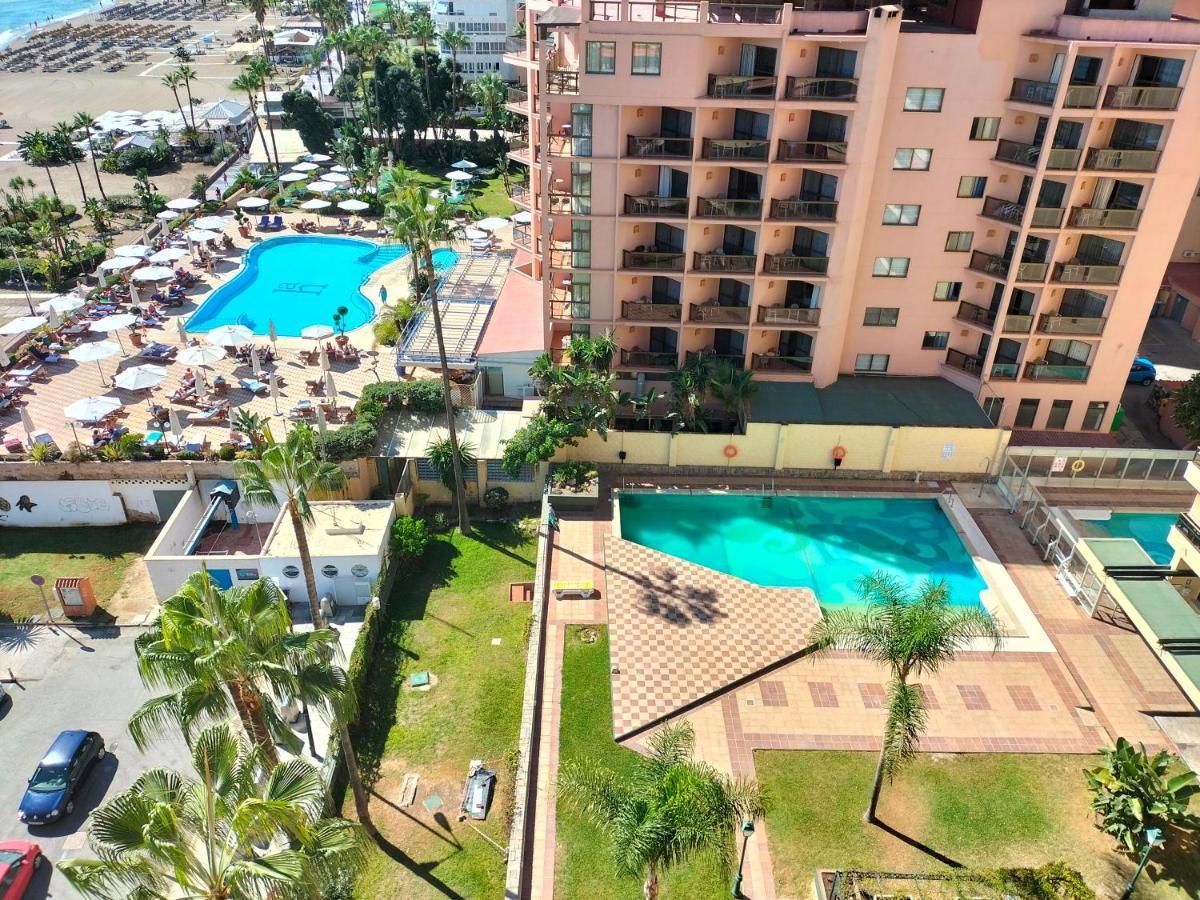 Apartamento 1ª Linea Playa Garaje Piscinas Terraza توريمولينوس المظهر الخارجي الصورة