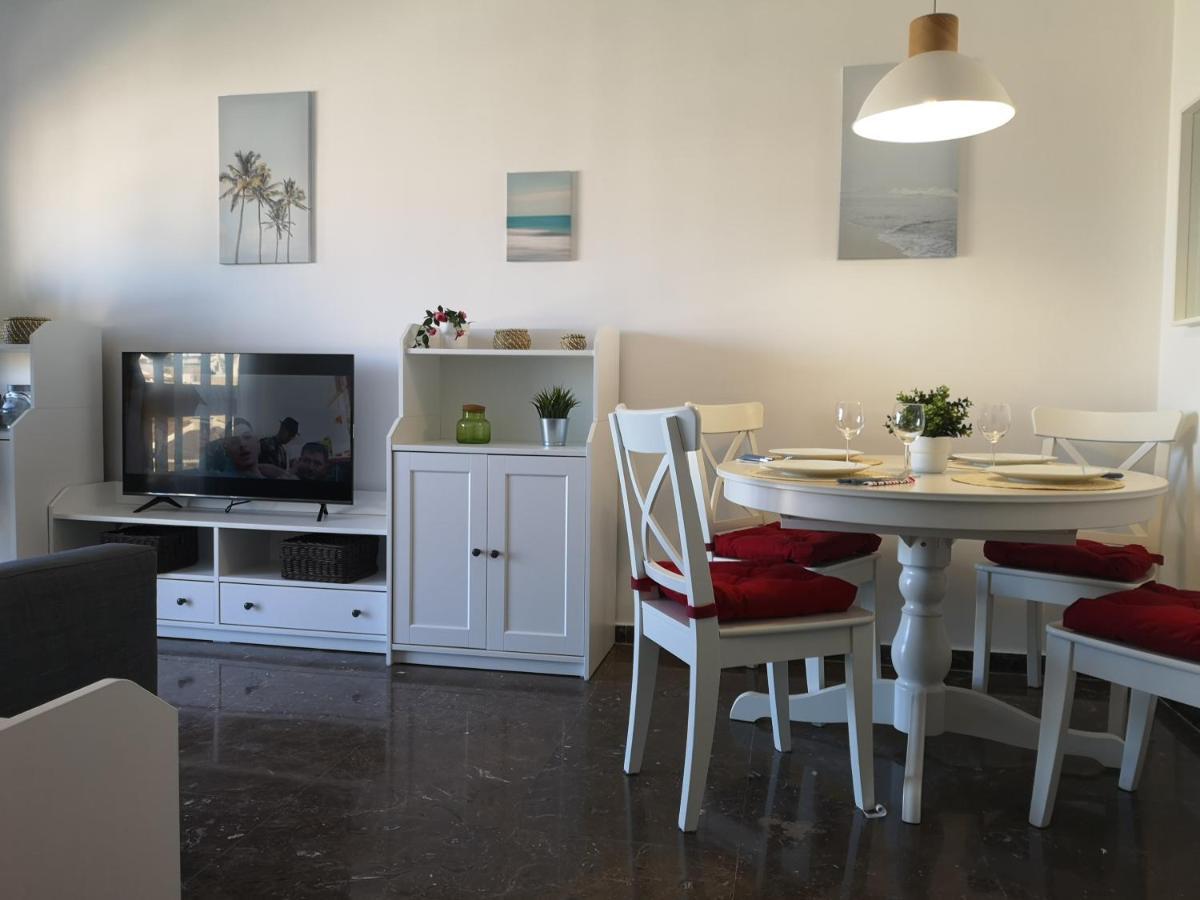 Apartamento 1ª Linea Playa Garaje Piscinas Terraza توريمولينوس المظهر الخارجي الصورة