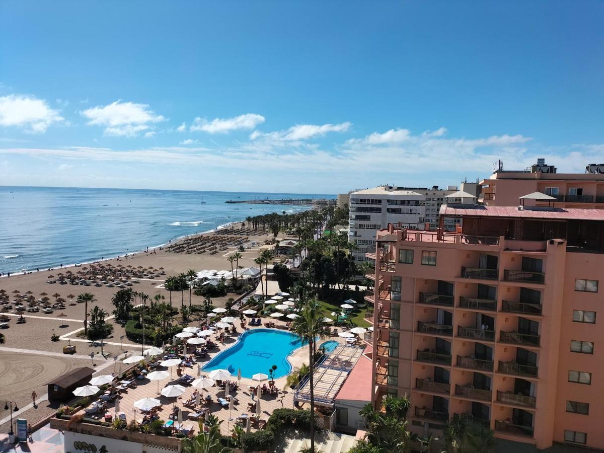 Apartamento 1ª Linea Playa Garaje Piscinas Terraza توريمولينوس المظهر الخارجي الصورة